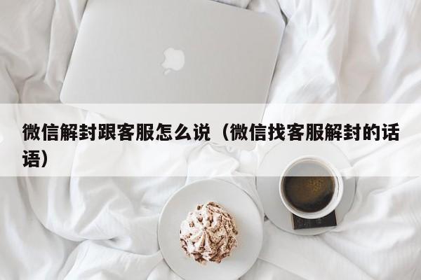 微信解封跟客服怎么说（微信找客服解封的话语）