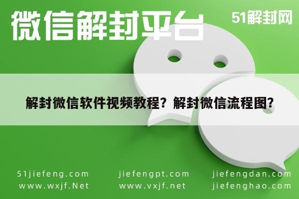 解封微信软件视频教程？解封微信流程图？