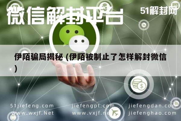 揭秘伊陌骗局，微信解封背后的真相